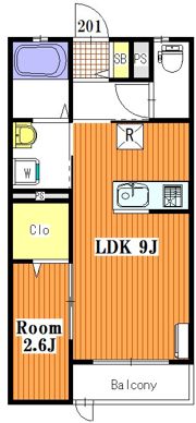 オトアIIの間取り画像