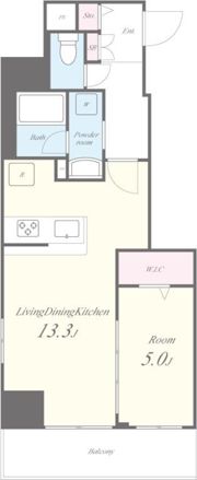 La Gracia四谷の間取り画像