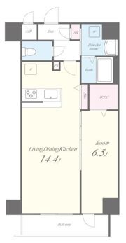 Horizon Residenceの間取り画像
