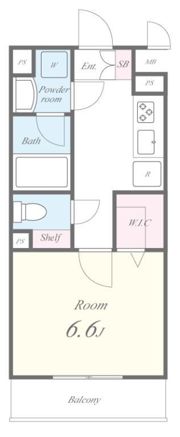 フィレール南千住の間取り画像