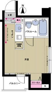 フェニックス西新宿5丁目弐番館の間取り画像
