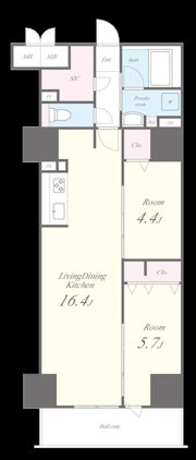 スターズスクエア浦和美園の間取り画像