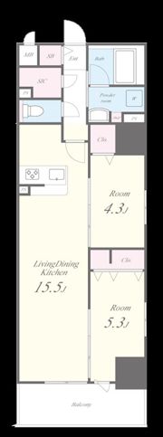スターズスクエア浦和美園の間取り画像