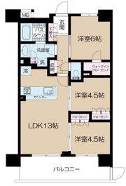 パレステージ本川越の間取り画像