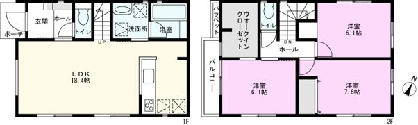 ロスフェリツの間取り画像