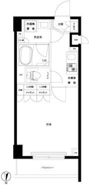ルーブル川崎八番館の間取り画像