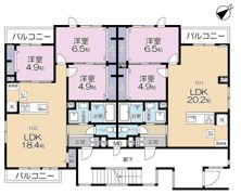 （仮称）流山PJ新築工事の間取り画像