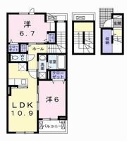 イーストフィールドIの間取り画像