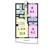 カーサモーダの間取り画像