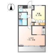 ピースフルネモトの間取り画像