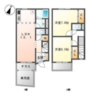 メゾンコリーヌの間取り画像