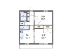 レオパレスBunga raya Duaの間取り画像