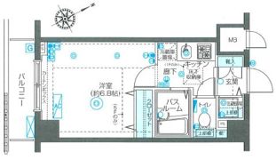 フェニックス国分寺弐番館の間取り画像