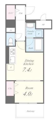 エルデ国立の間取り画像