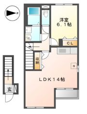 アミューズの間取り画像