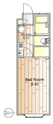エクセル祐天寺の間取り画像