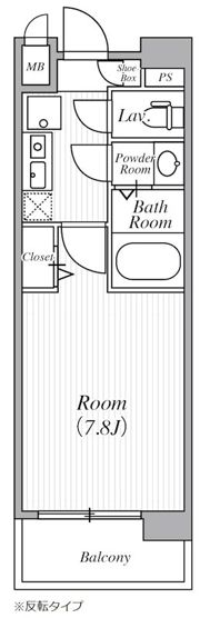 グランドフォーレヤマモトの間取り画像