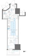 ZOOM信濃町の間取り画像