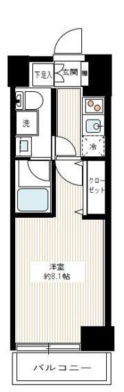 REALIZE千住大橋の間取り画像