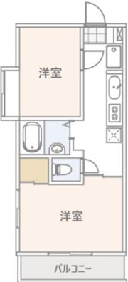 パールビルの間取り画像