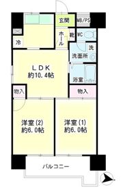 第124新井ビルの間取り画像