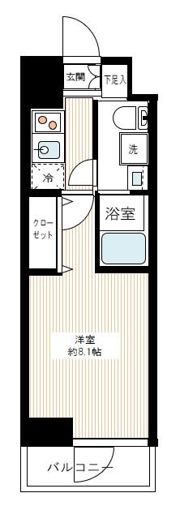 REALIZE千住大橋の間取り画像