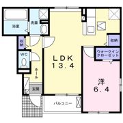 アンソレイユの間取り画像