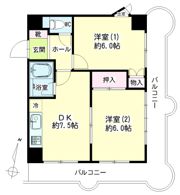 第126新井ビルの間取り画像