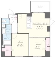 サントゥール駒込の間取り画像