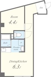 セレステ三軒茶屋の間取り画像