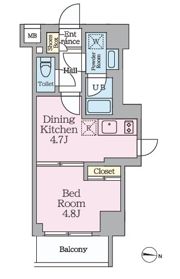 HY＇s MINOWA IIの間取り画像