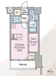 HY＇s MINOWA IIの間取り画像