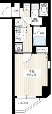 MAXIV糀谷の間取り画像