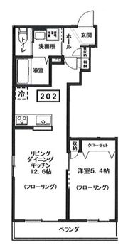 仮)ウィスティリアWestの間取り画像