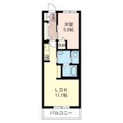 メゾン ド サリジェの間取り画像