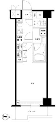 ルーブル武蔵新城六番館の間取り画像