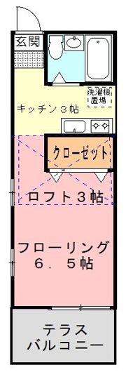 ハイム都IIIの間取り画像