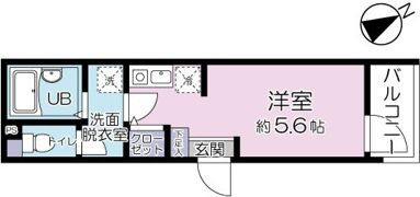 アリビオハイムの間取り画像