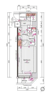 アルテシモレーヴの間取り画像