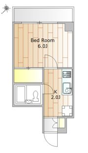 トーレタケダの間取り画像