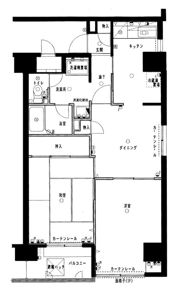 パークステージ王子駅前の間取り画像