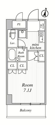 プレサーブ・Kの間取り画像