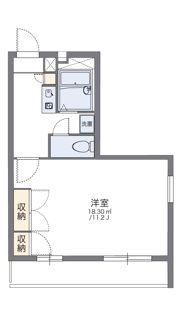 レオパレスパストラルの間取り画像