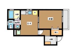 富美ハイツの間取り画像