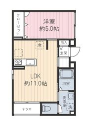 森田屋石亭 本館の間取り画像