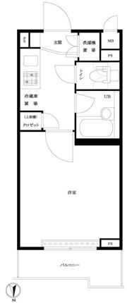 ルーブル大鳥居の間取り画像
