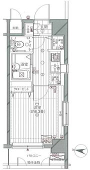 ルモンド南麻布の間取り画像