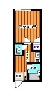 コーポ大新の間取り画像