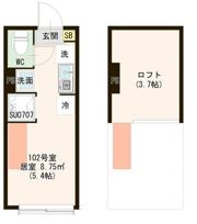 レジデンス・イン初台の間取り画像