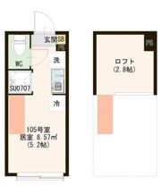 レジデンス・イン初台の間取り画像